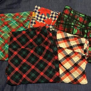 LuLaRoe Colorful Plaid and Floral Leggings